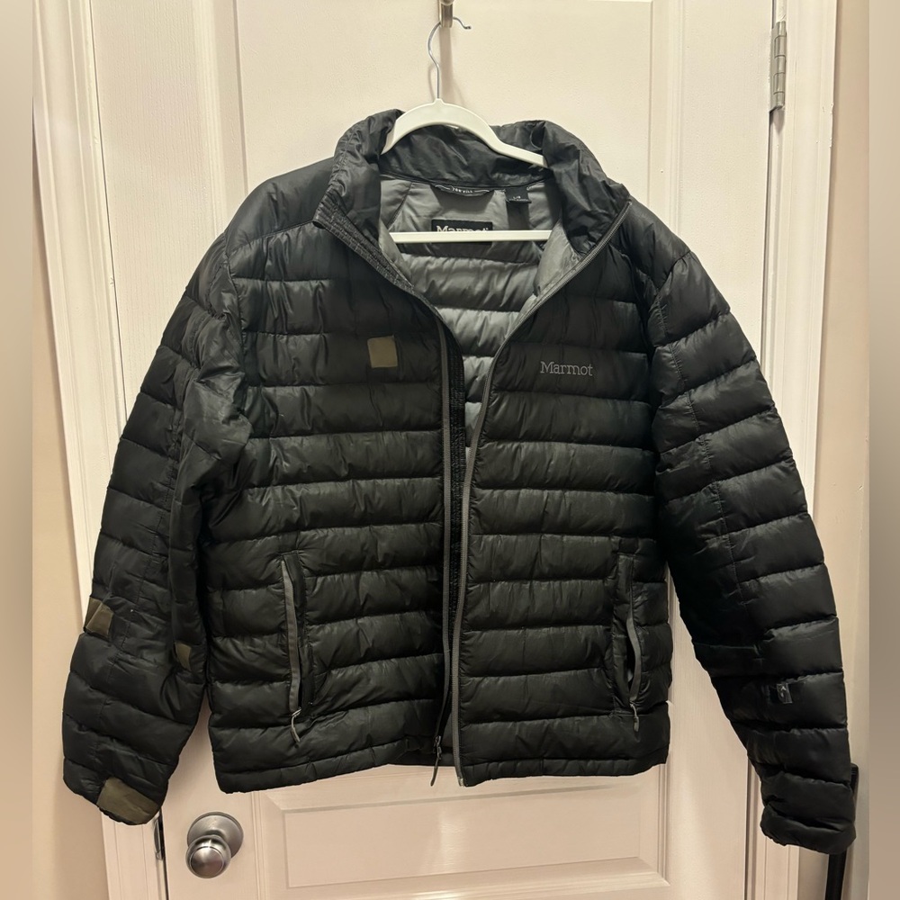 Marmot 700-Fill Black Jacket
